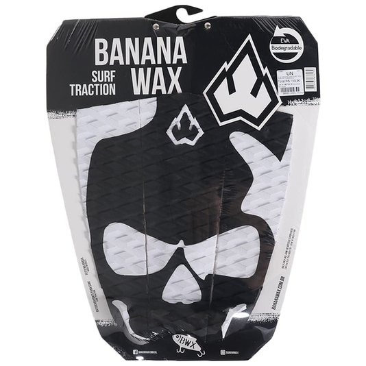 Deck Banana Wax Surf Traction Preto/Branco