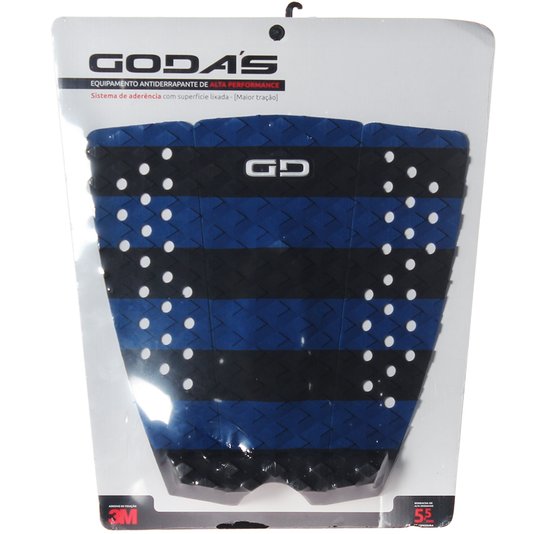 Deck Goda's Basic Stripe Preto/Azul