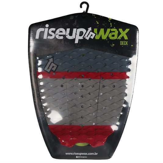 Deck RiseUp Wax Cinza/Vermelho