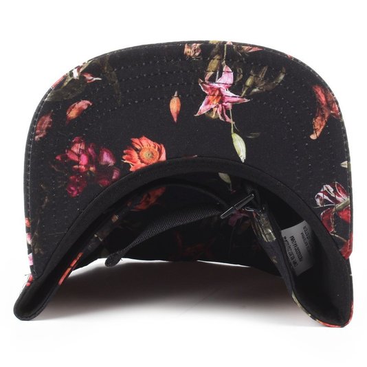 Bone Vans Davis 5 Panel Floral Preto