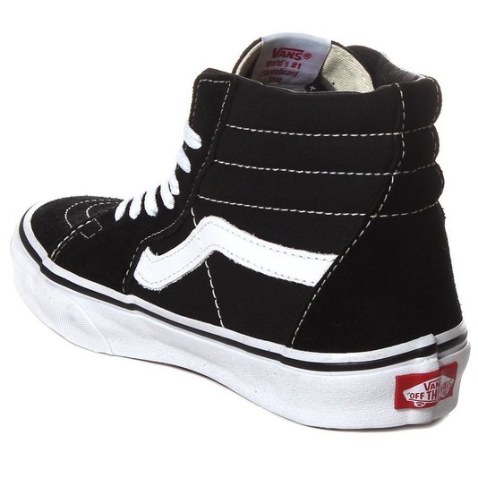 Tenis Vans U Sk8-Hi Preto/Branco