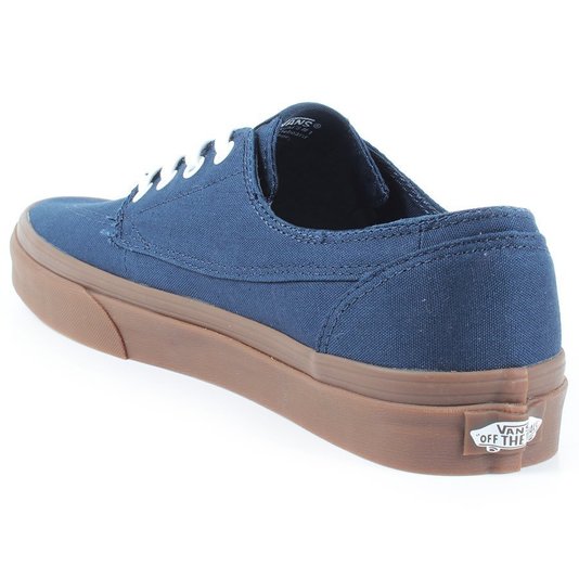 Tenis Vans Brigata Azul Marinho/Marrom