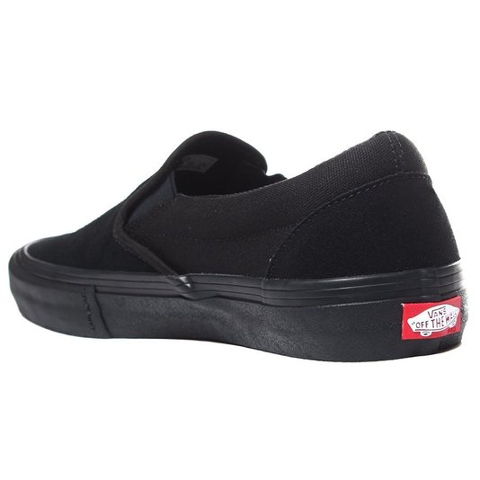Tênis Vans Slip-On Pro Preto/Preto