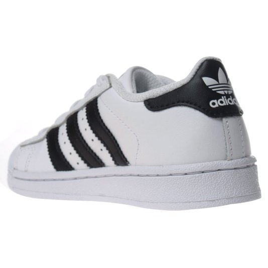 Tênis Adidas Superstar Foundation C Branco/Preto