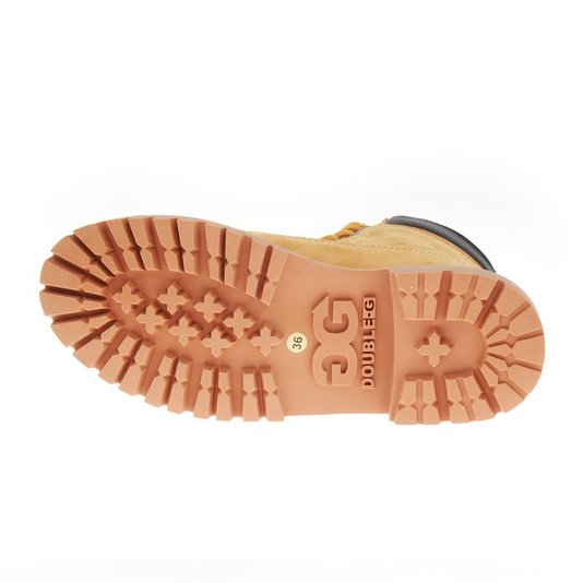 Bota Qix Coturno Double-G  Caramelo