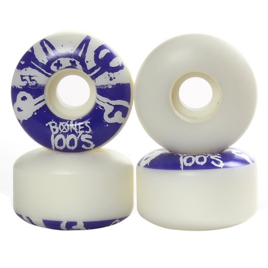 Roda Bones Original Formula Branco/Roxo