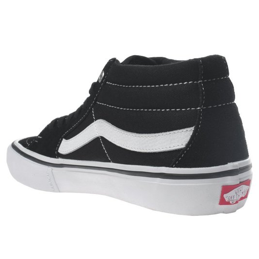 Tênis Vans SK8-Mid Pro Preto/Branco