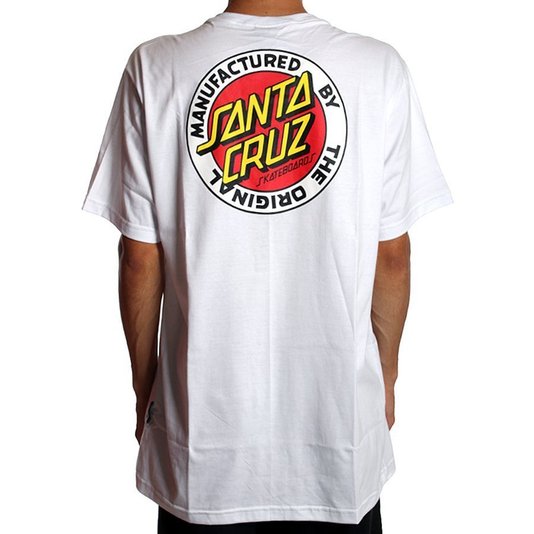 Camiseta Santa Cruz MFD Dot 2 Branco
