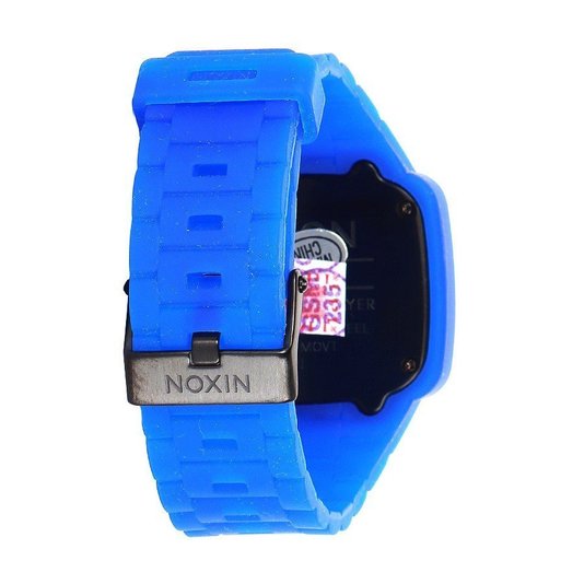 Relogio Nixon Rubber Player Azul/Preto