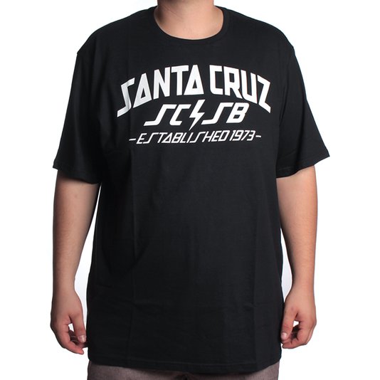 Camiseta Santa Cruz Big Hq Preto