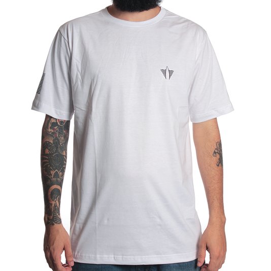 Camiseta Insane Water Mini Logo Branco