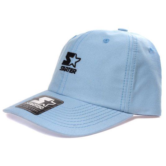 Boné Starter Aba Curva Logo Bordado Azul Claro