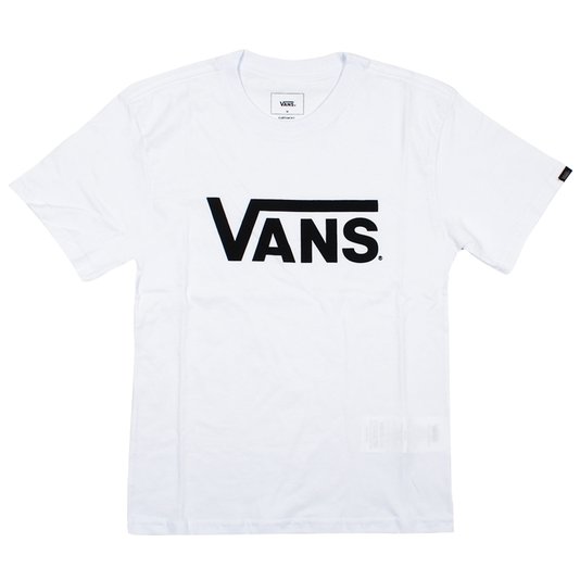 Camiseta Vans Classic Boys Juvenil Branco