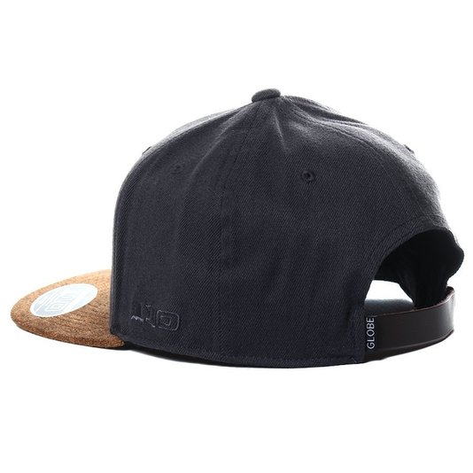 Boné Globe Back Suede Chumbo