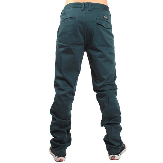 Calça Billabong Outsider Chino Azul Nautico