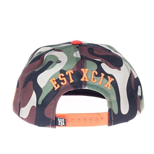Bone Thug Nine Tn Woodland Camuflado/Laranja