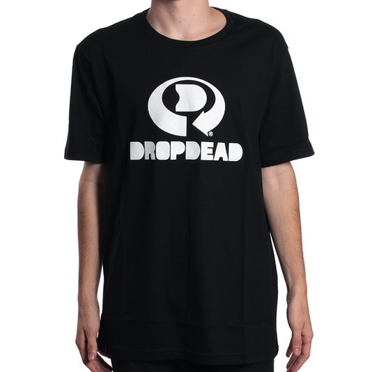 Camiseta Drop Dead Logo Preto