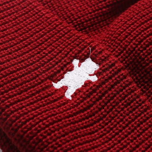 Gorro Grizzly Og Bear Embroidery Vermelho