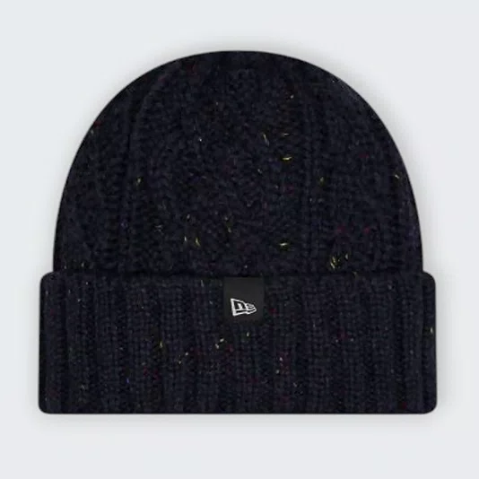 Gorro New Era Cable Knit Osfm Azul Marinho