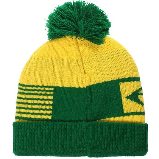 Gorro New Pom Pom Brasil  Verde/Amarelo