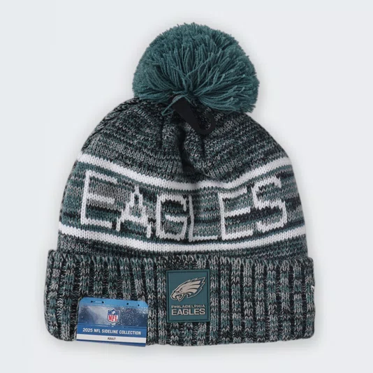Gorro New Eta Philadelphia Eagles Nfl Verde