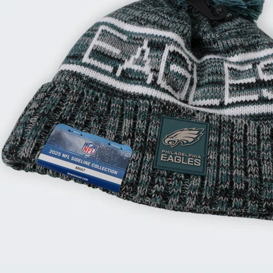 Gorro New Eta Philadelphia Eagles Nfl Verde