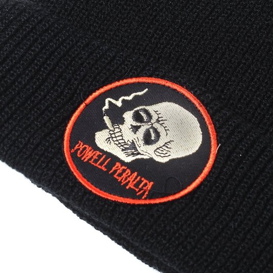 Gorro Powell Peralta Smoking Skull Preto