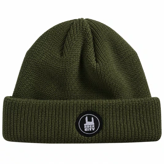 Gorro Rock City Mini Icon Verde Militar