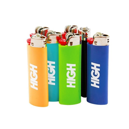 Isqueiro High Company Lighter Fire Colorido