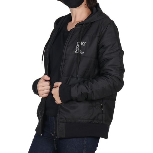 Jaqueta Billabong Matel Feminina Preto
