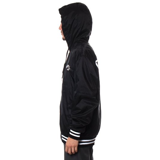 Jaqueta Corta Vento Rock City Army Ribana Preto/Branco