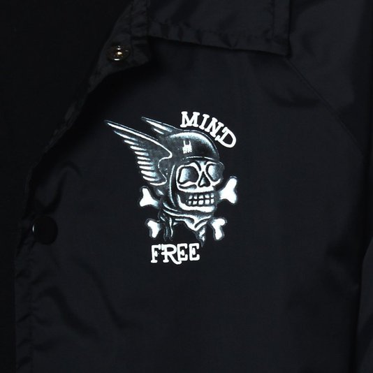 Jaqueta Corta Vento Rock City Mind Free Preto