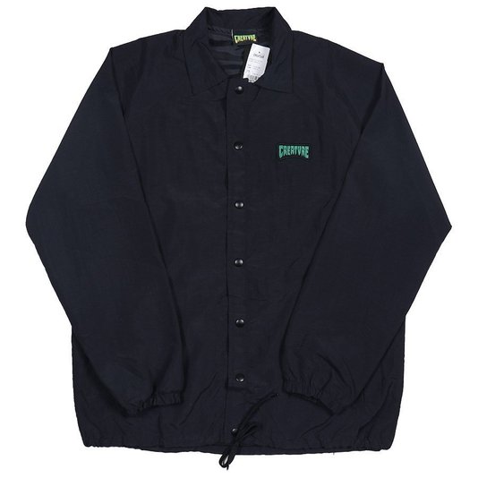 Jaqueta Creature Logo Trench Tactel Preto