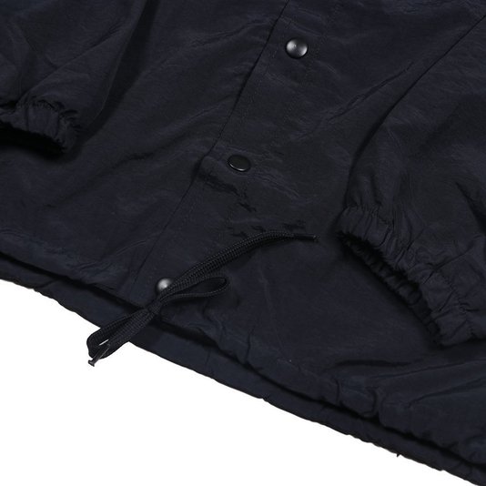 Jaqueta Creature Logo Trench Tactel Preto