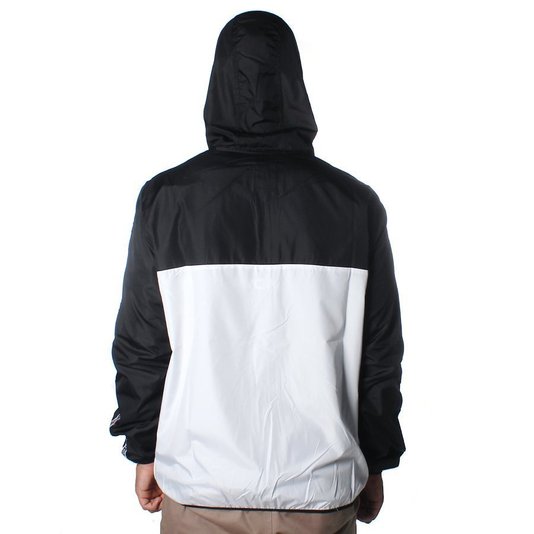Jaqueta Element 92 Corta Vento Preto/Branco