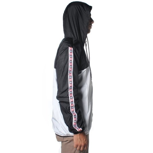 Jaqueta Element 92 Corta Vento Preto/Branco