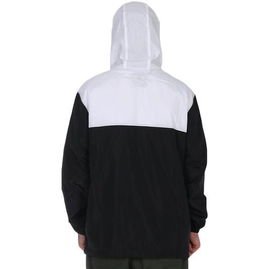 Jaqueta Element Og Anorak Corta Vento Branco/Preto