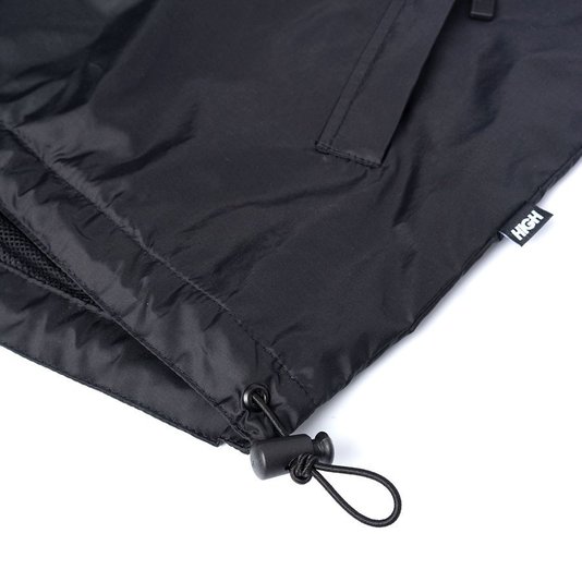 Jaqueta High Rain Coat Label School Preto
