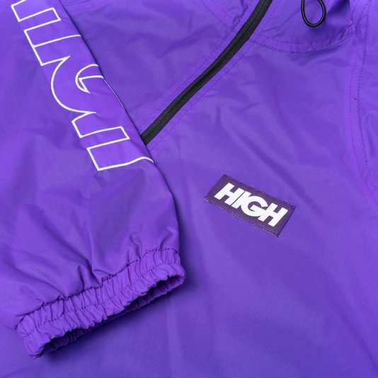 Jaqueta High Rain Coat Label School Roxo