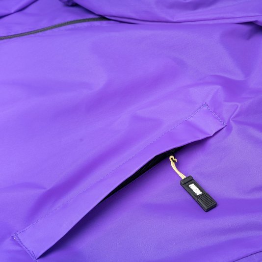 Jaqueta High Rain Coat Label School Roxo