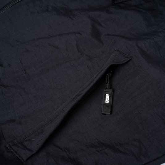 Jaqueta High Zipped Jacket Stripes Preto