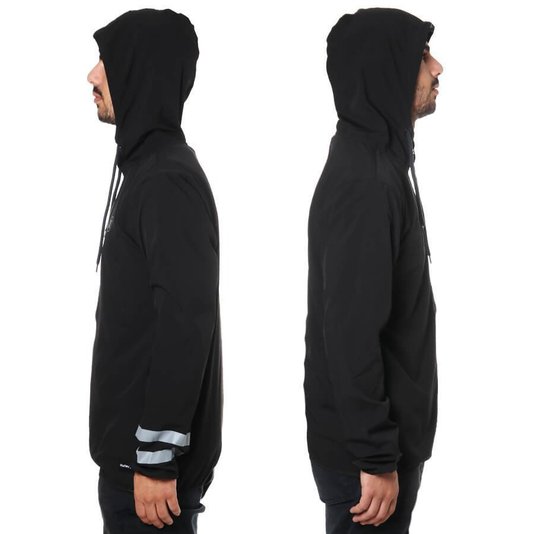 Jaqueta Hurley Corta Vento Mini Logo Preto