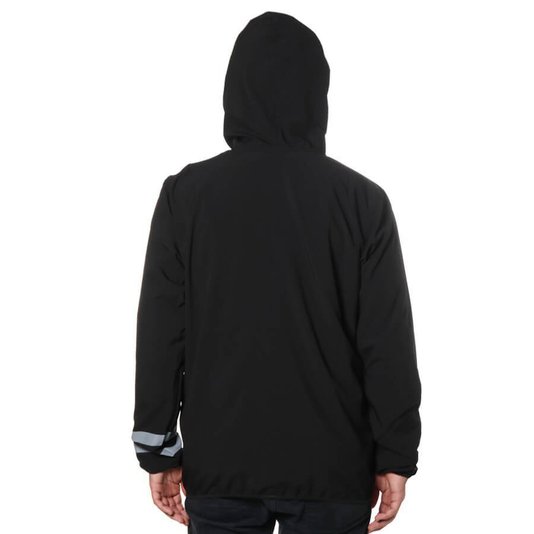 Jaqueta Hurley Corta Vento Mini Logo Preto