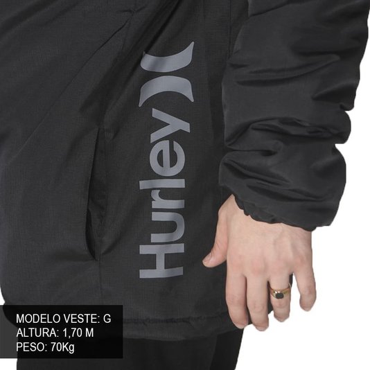Jaqueta Hurley Inside Preto