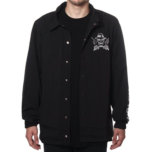Jaqueta Hurley Windbreaker Driver Toledo Preto