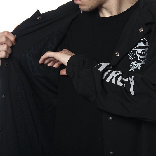 Jaqueta Hurley Windbreaker Driver Toledo Preto