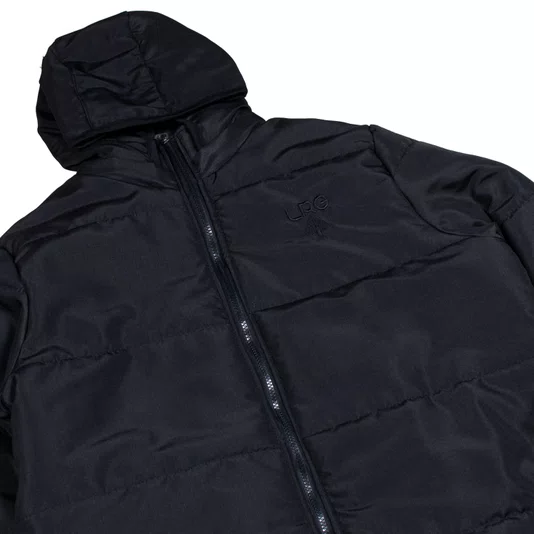 Jaqueta Lrg Logo Plus Puffer Preto