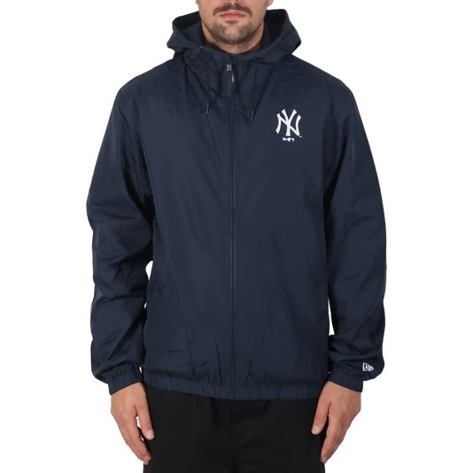 Jaqueta New Era Basic Sazonal Quad Neyyan Corta Vento Azul Marinho