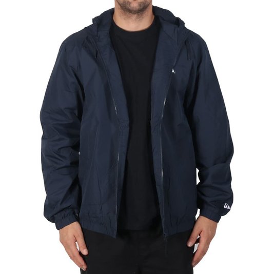 Jaqueta New Era Basic Sazonal Quad Neyyan Corta Vento Azul Marinho