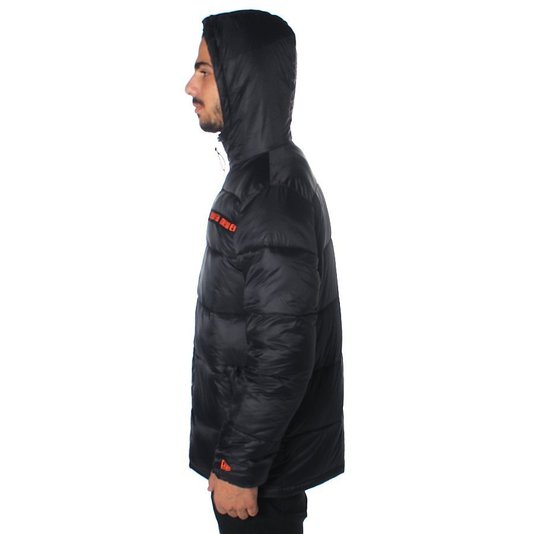 Jaqueta New Era Bomber New Era Utilitary Preto/Laranja